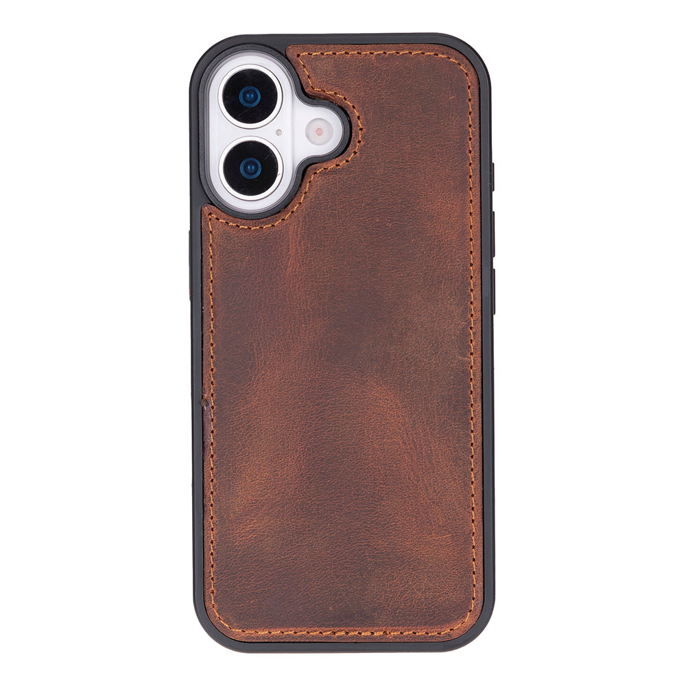 iPhone 17 (6.3") Leder-Brieftaschenhülle