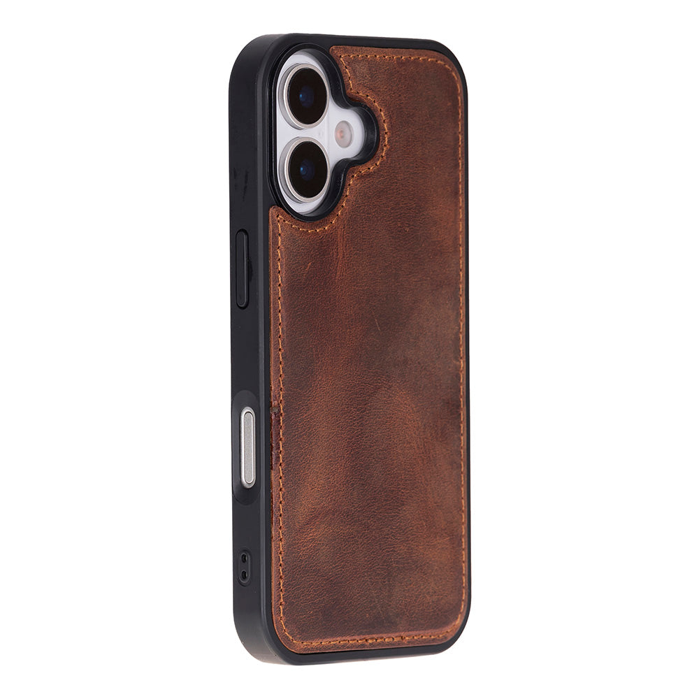 iPhone 17 (6.3") Leder-Brieftaschenhülle
