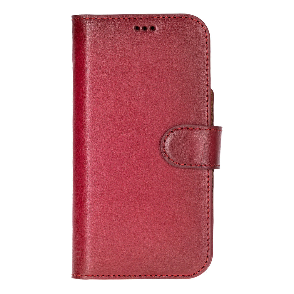 iPhone 17 (6.3") Leder-Brieftaschenhülle