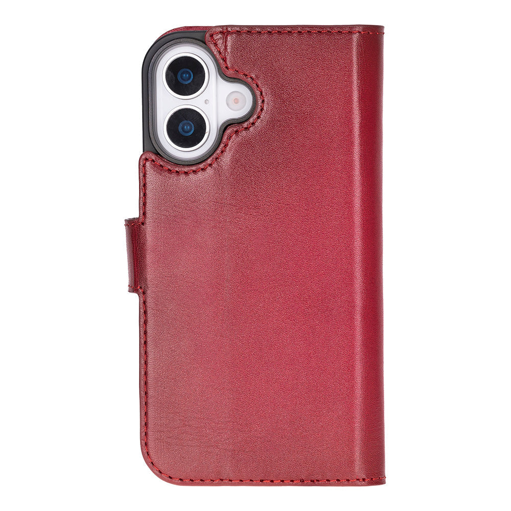 iPhone 17 (6.3") Leder-Brieftaschenhülle