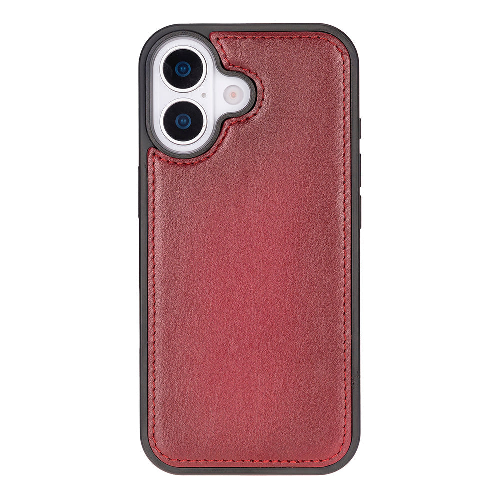 iPhone 17 (6.3") Leder-Brieftaschenhülle