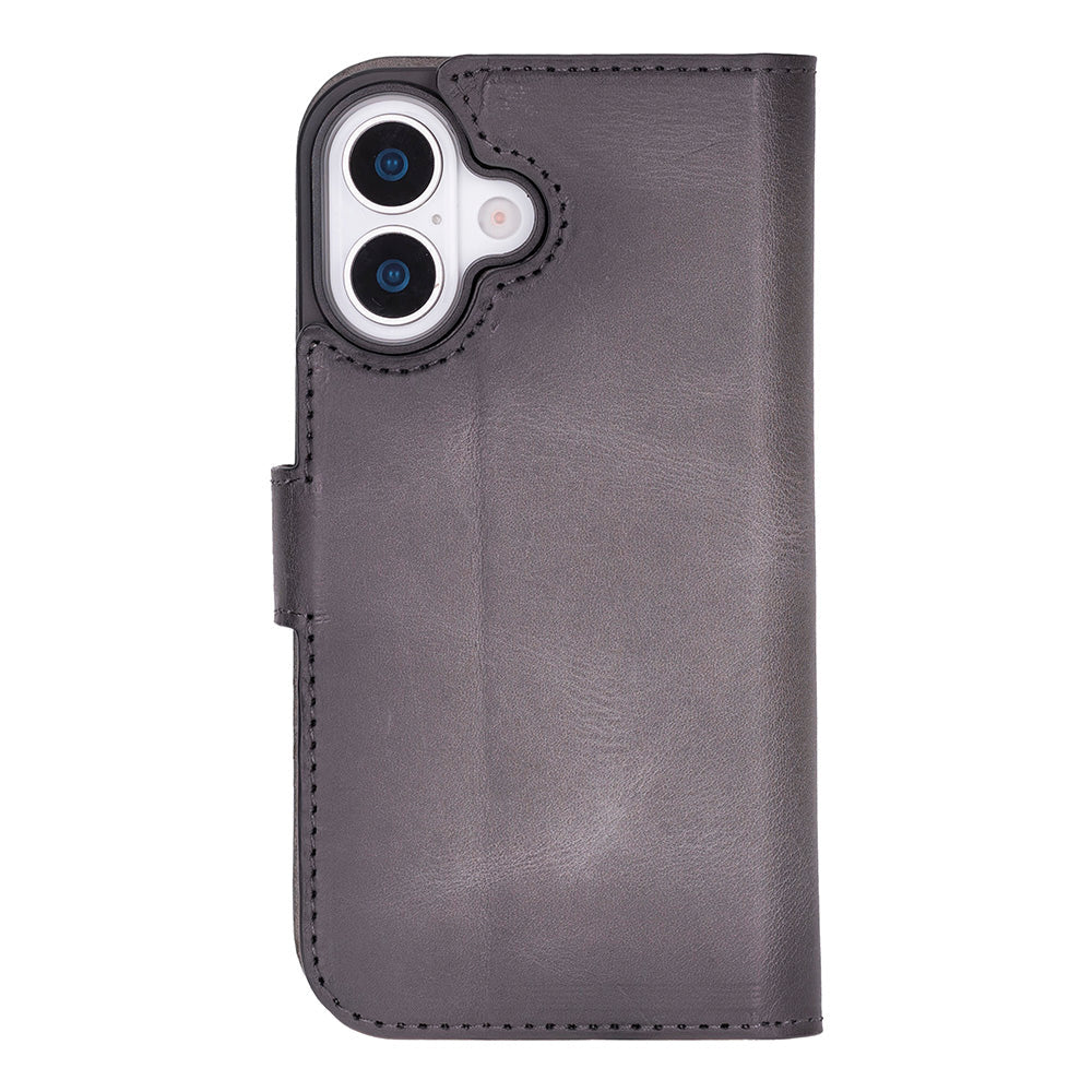 iPhone 17 (6.3") Leder-Brieftaschenhülle
