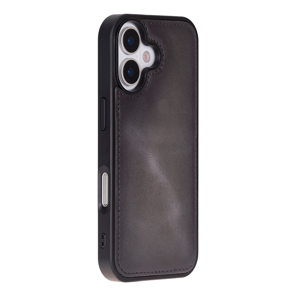 iPhone 17 (6.3") Leder-Brieftaschenhülle