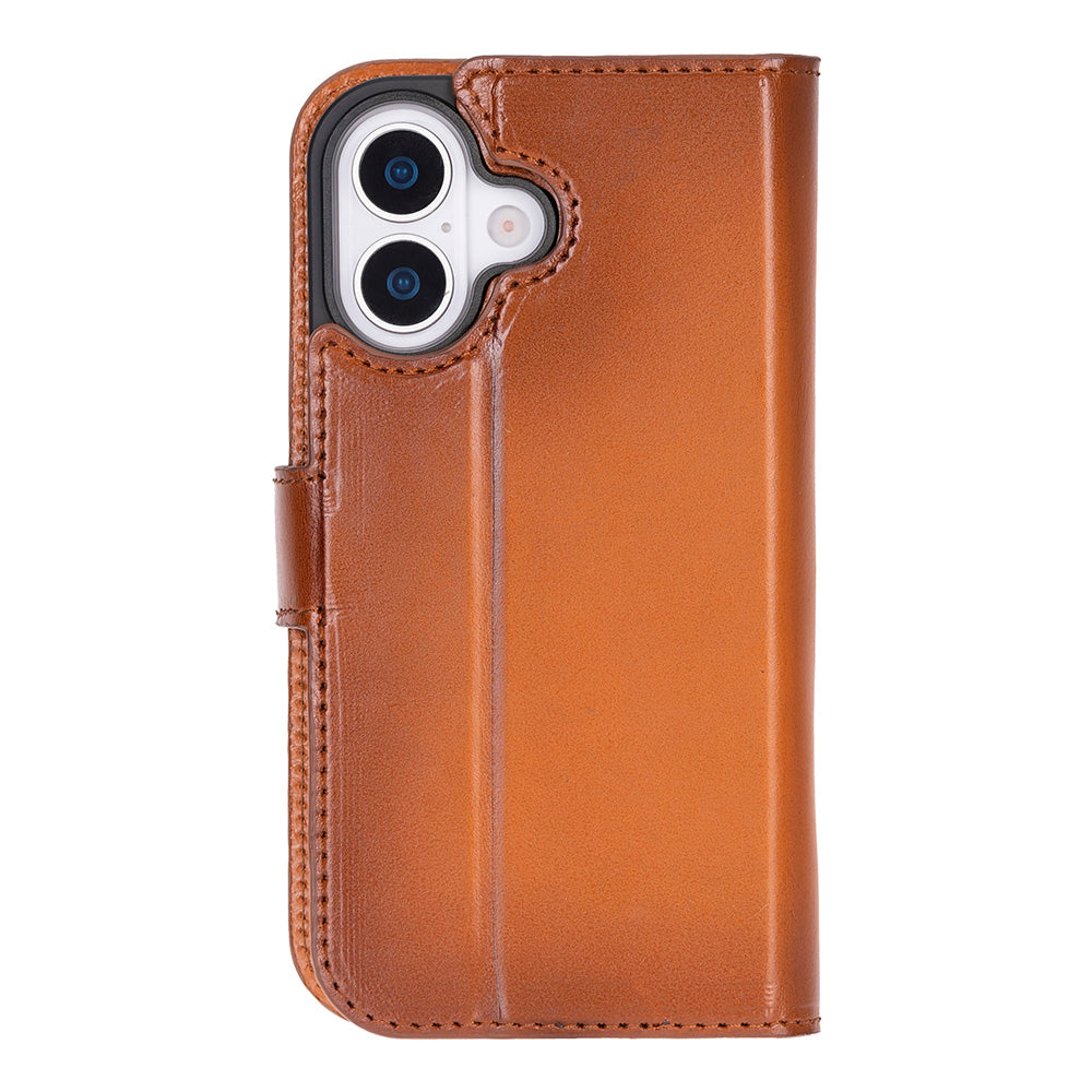 iPhone 17 (6.3") Leder-Brieftaschenhülle