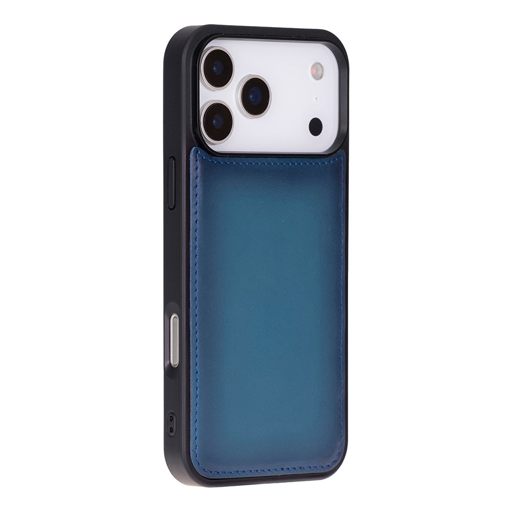 Étui portefeuille en cuir pour iPhone 17 Pro (6.3")