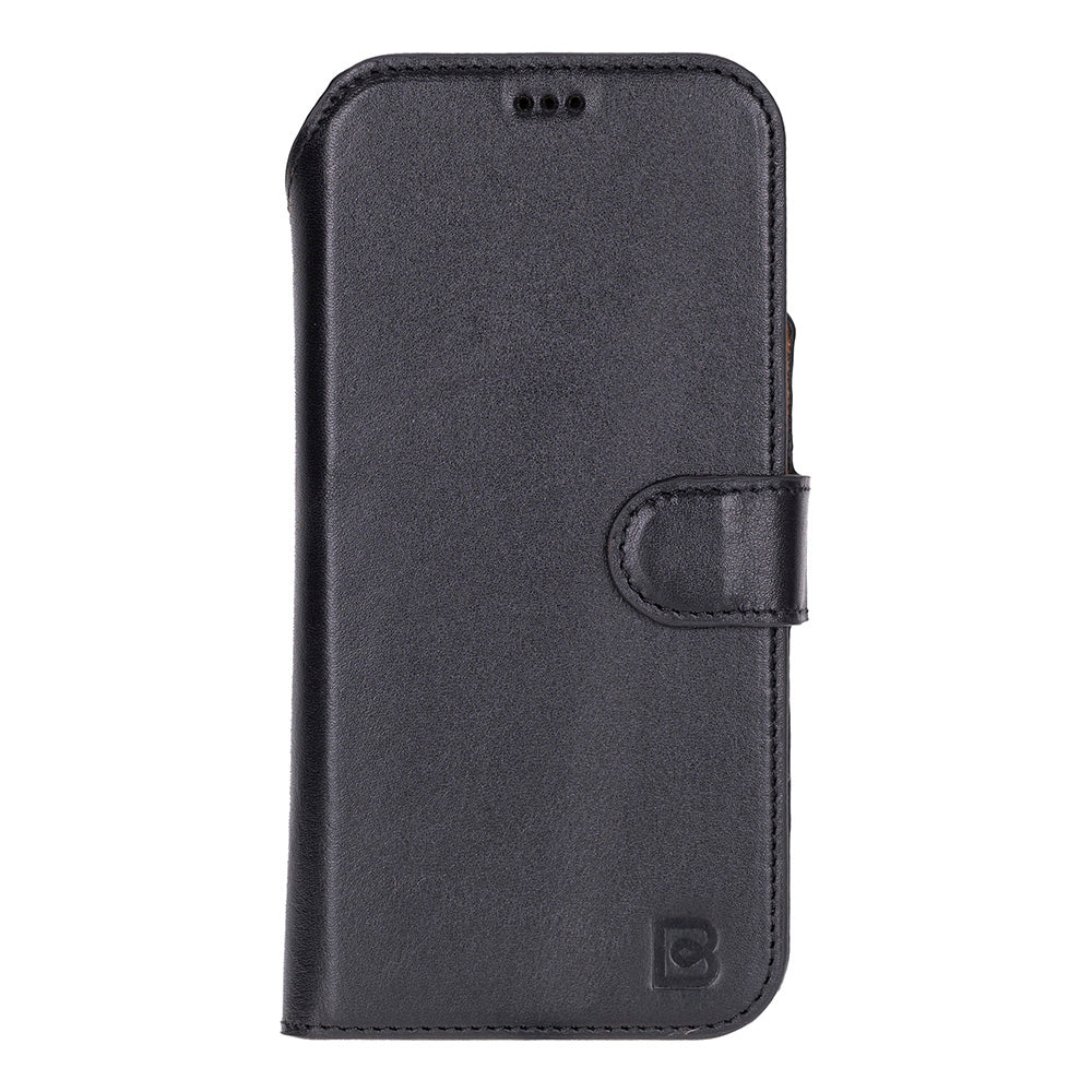 Étui portefeuille en cuir pour iPhone 17 Pro (6.3")