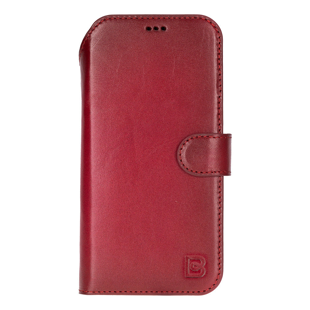Étui portefeuille en cuir pour iPhone 17 Pro (6.3")