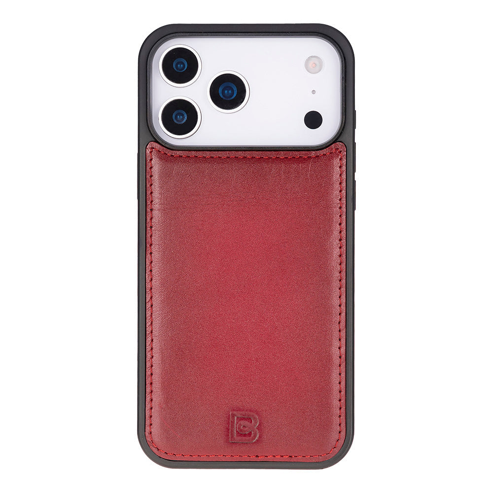 Étui portefeuille en cuir pour iPhone 17 Pro (6.3")