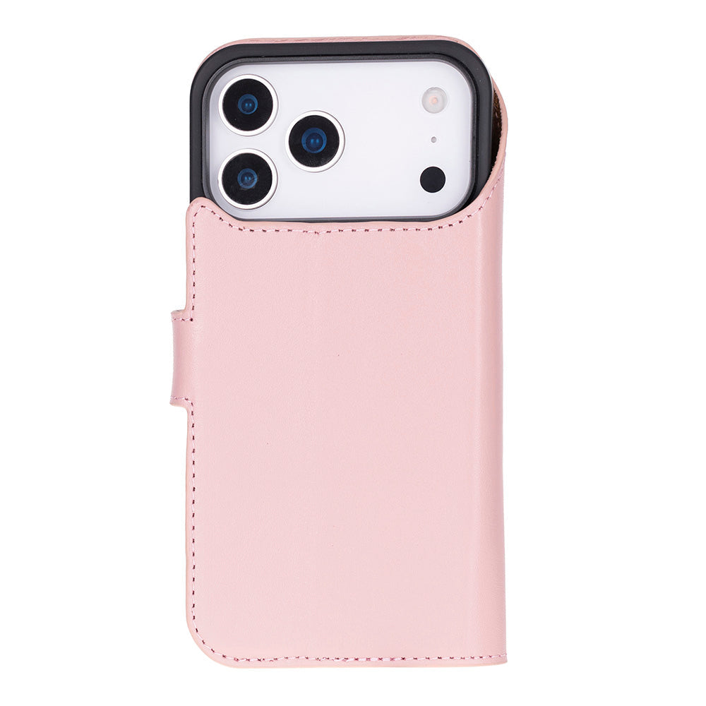 Étui portefeuille en cuir pour iPhone 17 Pro Max (6.9")