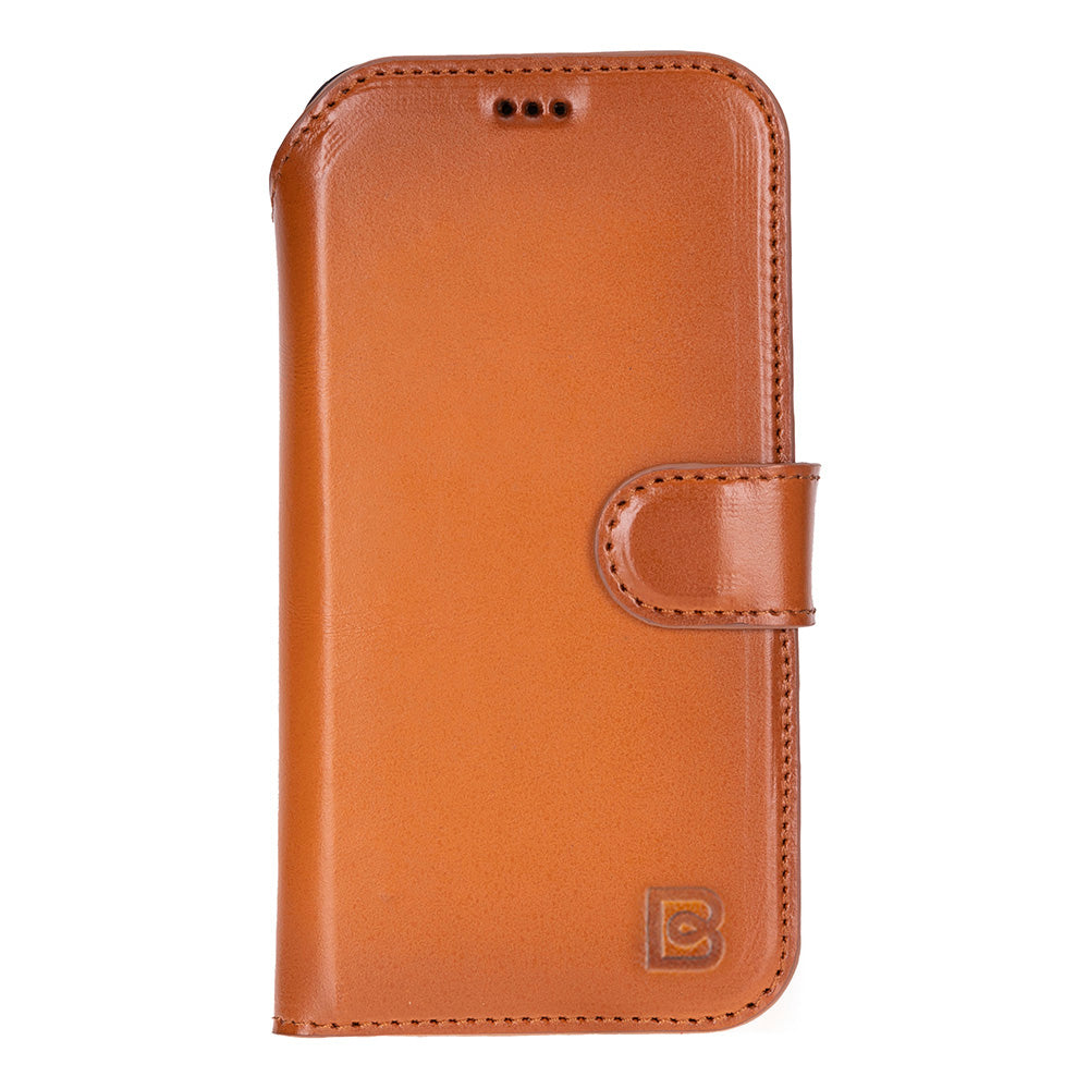 Étui portefeuille en cuir pour iPhone 17 Pro (6.3")