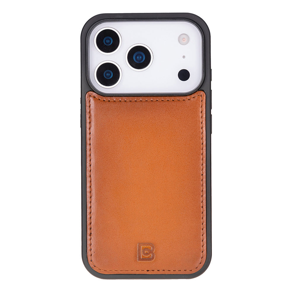 Étui portefeuille en cuir pour iPhone 17 Pro (6.3")