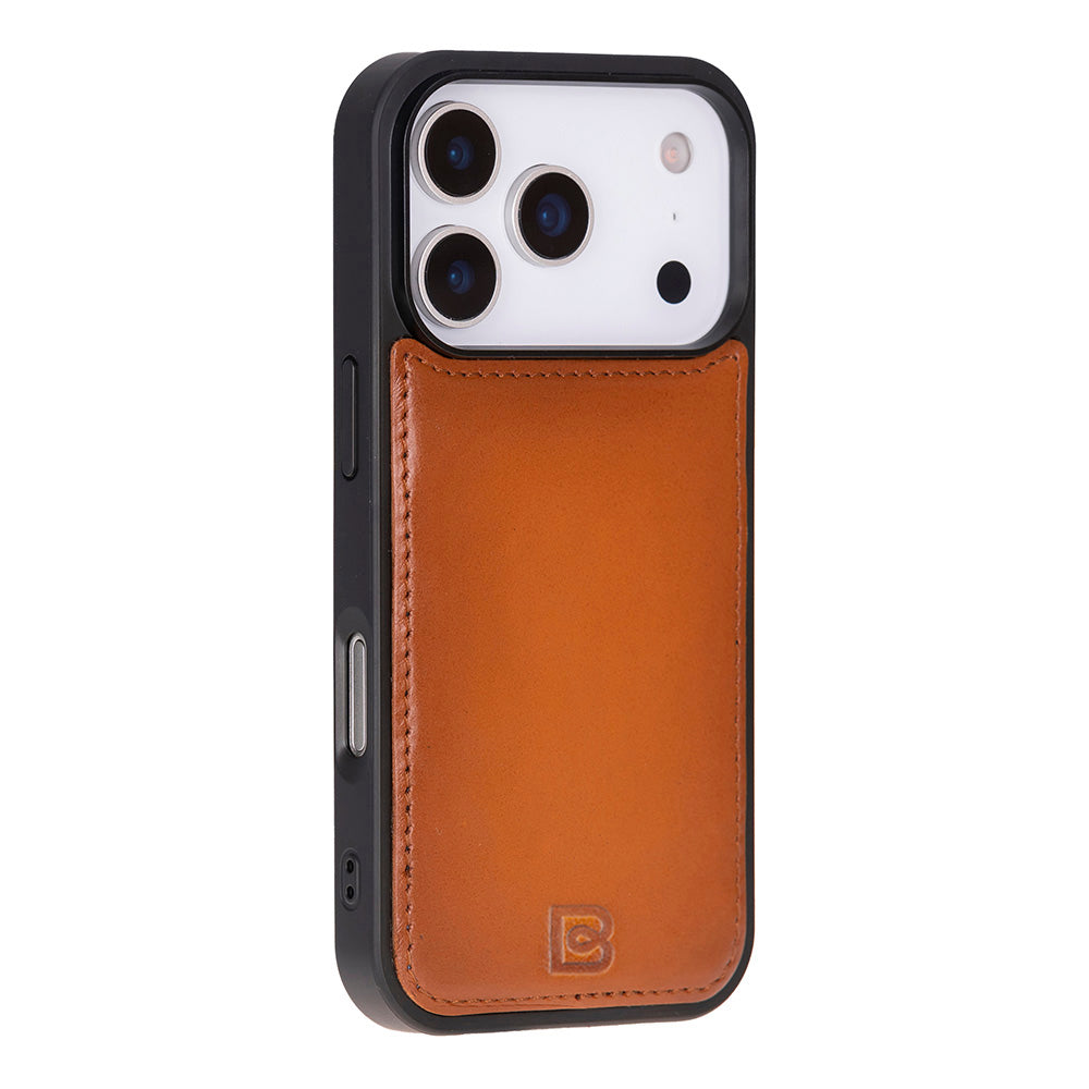 Étui portefeuille en cuir pour iPhone 17 Pro (6.3")