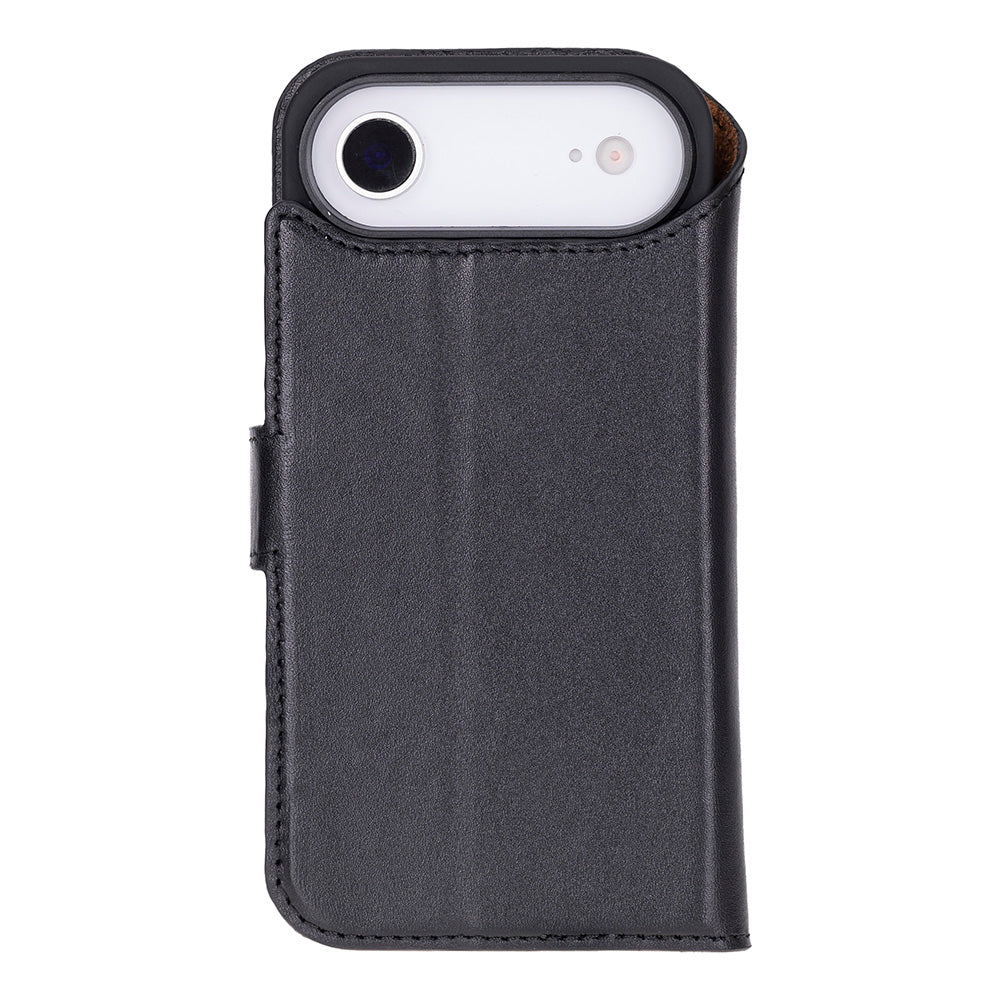 Étui portefeuille en cuir pour iPhone 17 Air (6.5")