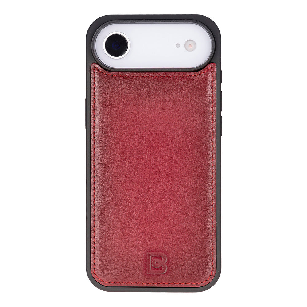 Étui portefeuille en cuir pour iPhone 17 Air (6.5")