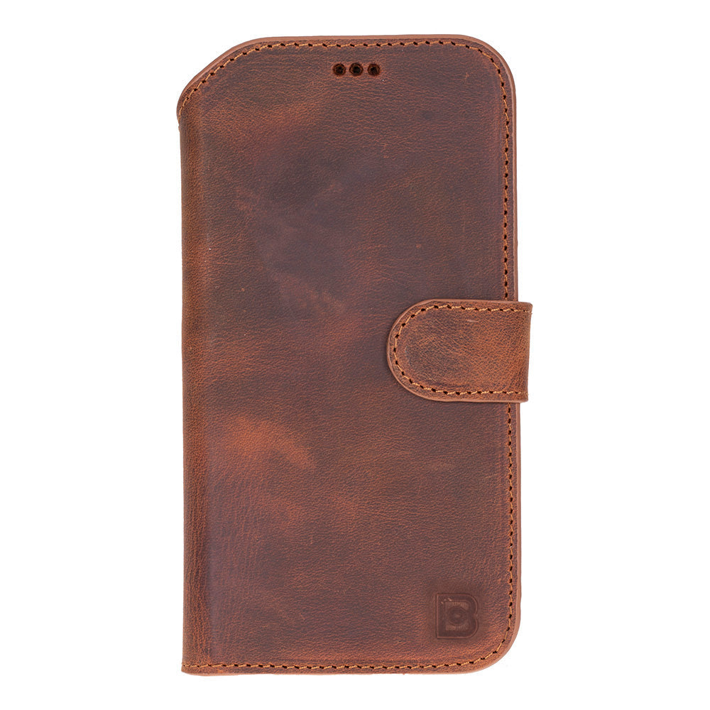 Étui portefeuille en cuir pour iPhone 17 Air (6.5")