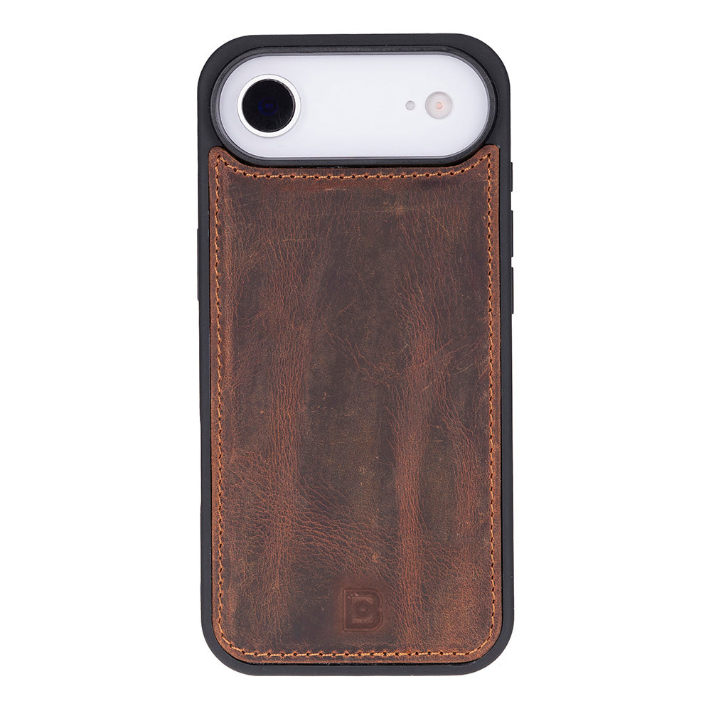 Étui portefeuille en cuir pour iPhone 17 Air (6.5")