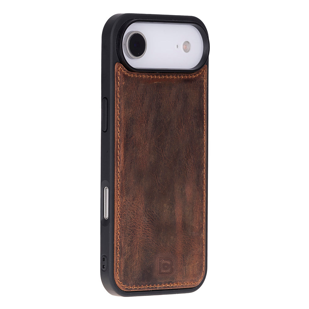 Étui portefeuille en cuir pour iPhone 17 Air (6.5")