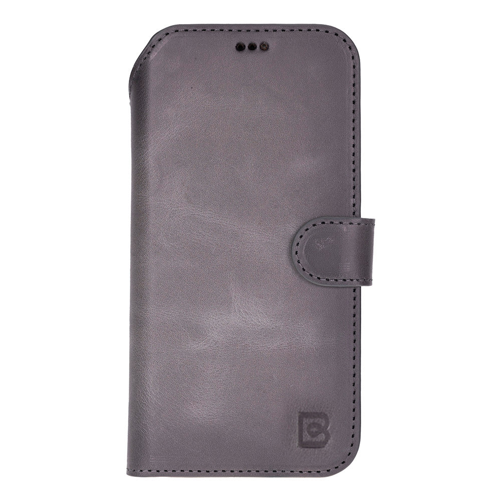 Étui portefeuille en cuir pour iPhone 17 Pro (6.3")