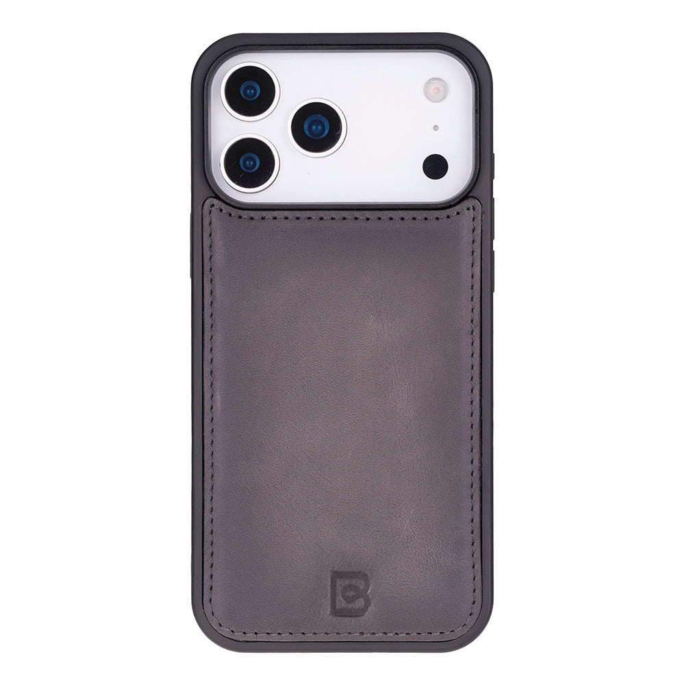 Étui portefeuille en cuir pour iPhone 17 Pro (6.3")