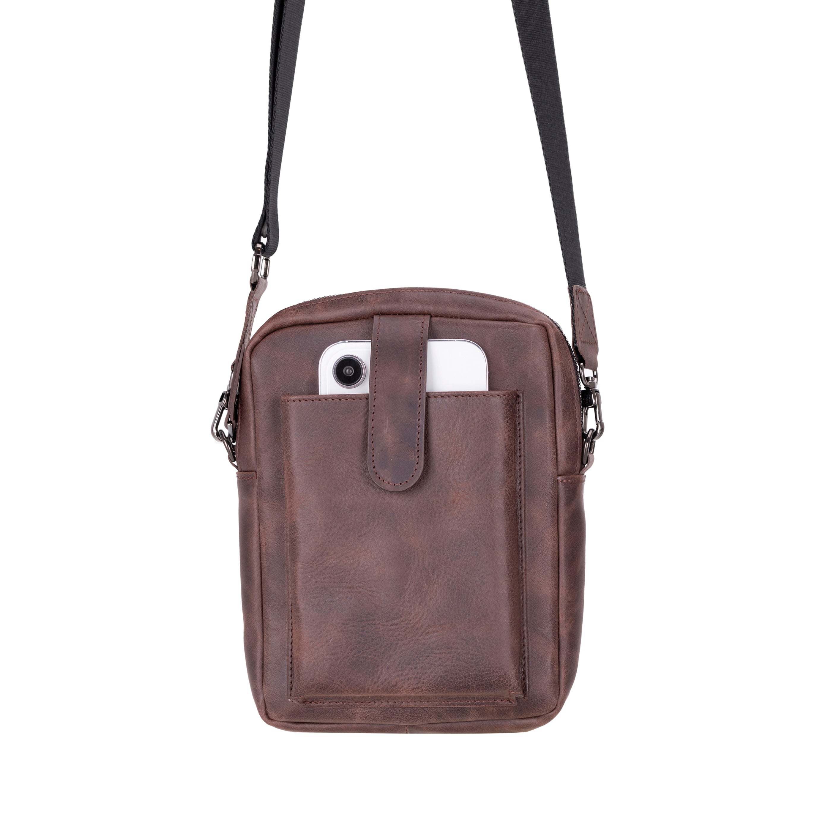 Sac bandoulière en cuir Pisa
