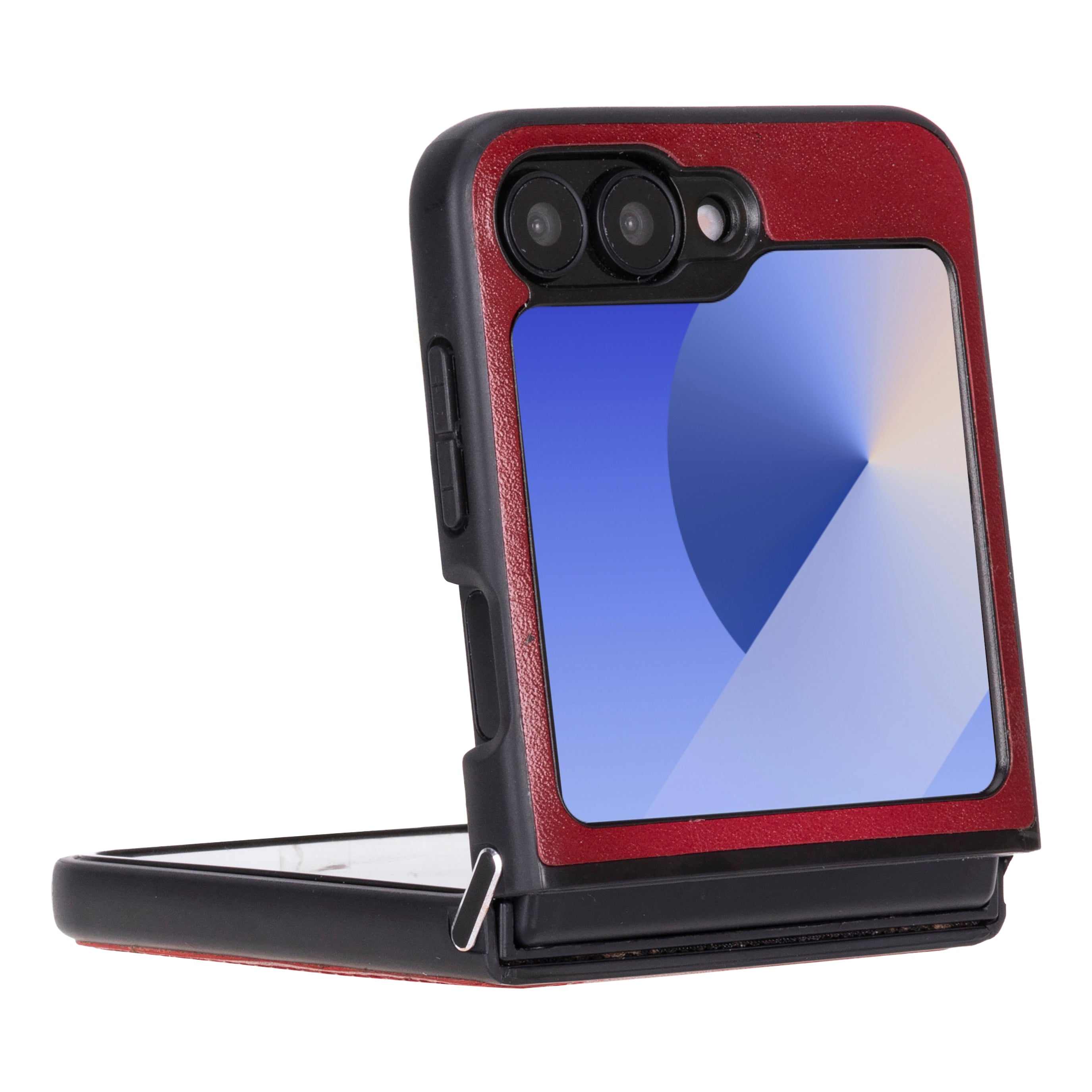 Samsung Galaxy Z Flip 6 Genuine Leather Back Cover Case
