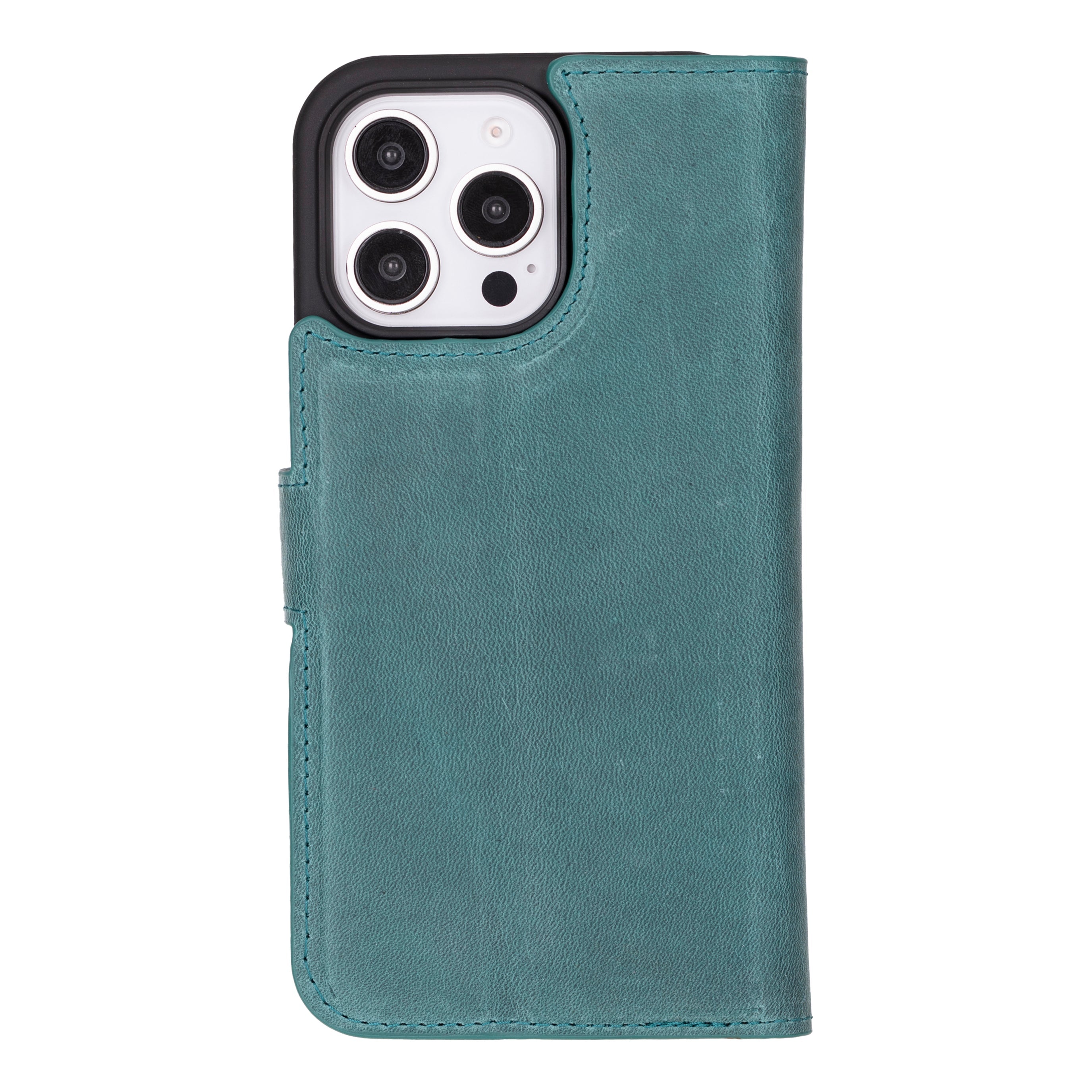 Étui portefeuille amovible en cuir pour iPhone 17 Pro Max