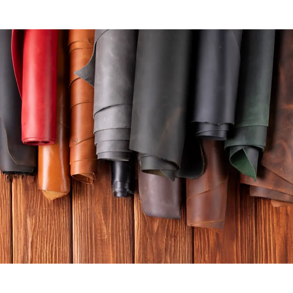 Pièce de cuir véritable sur mesure - Feuille de cuir découpée sur mesure