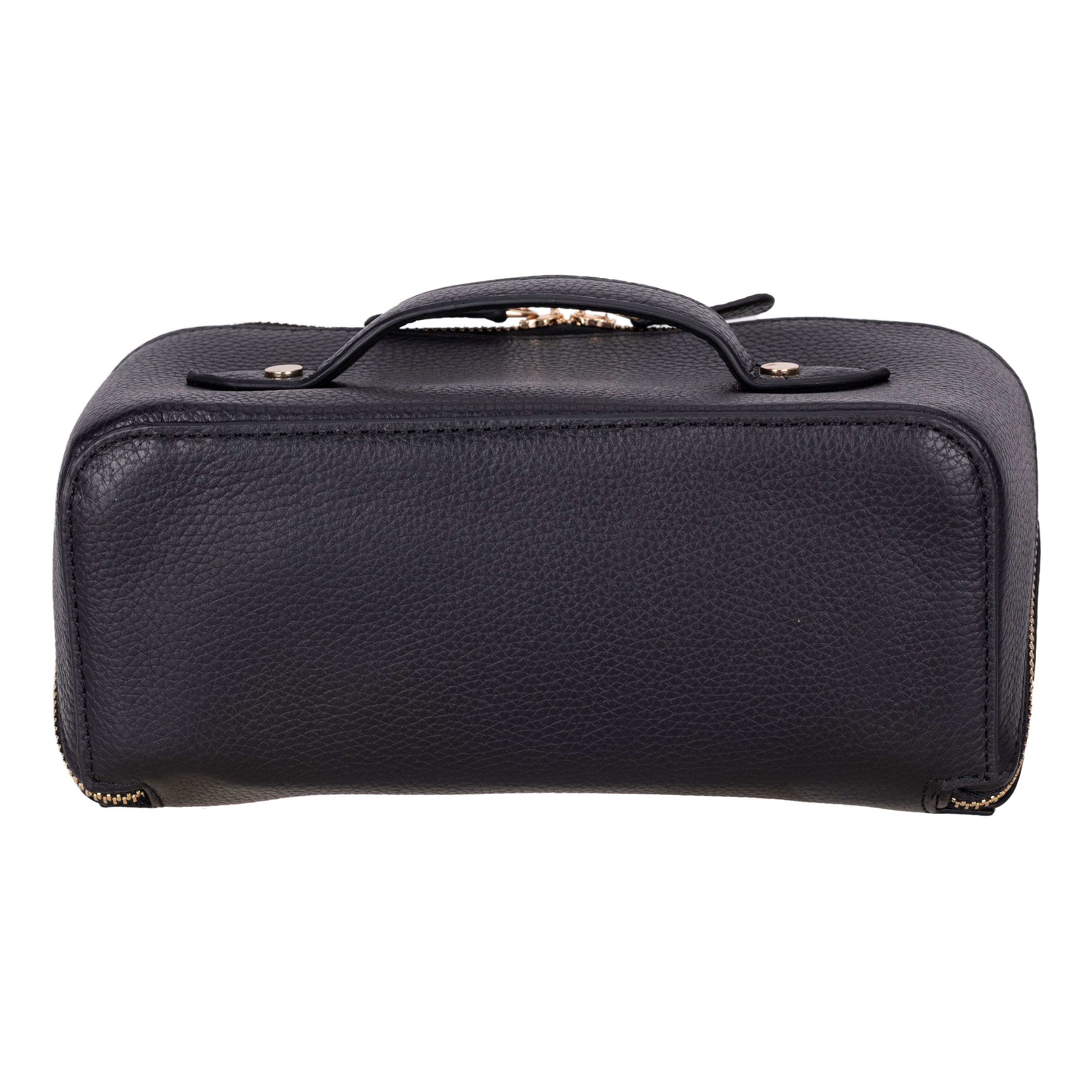 Soluno Leather Make up Bag