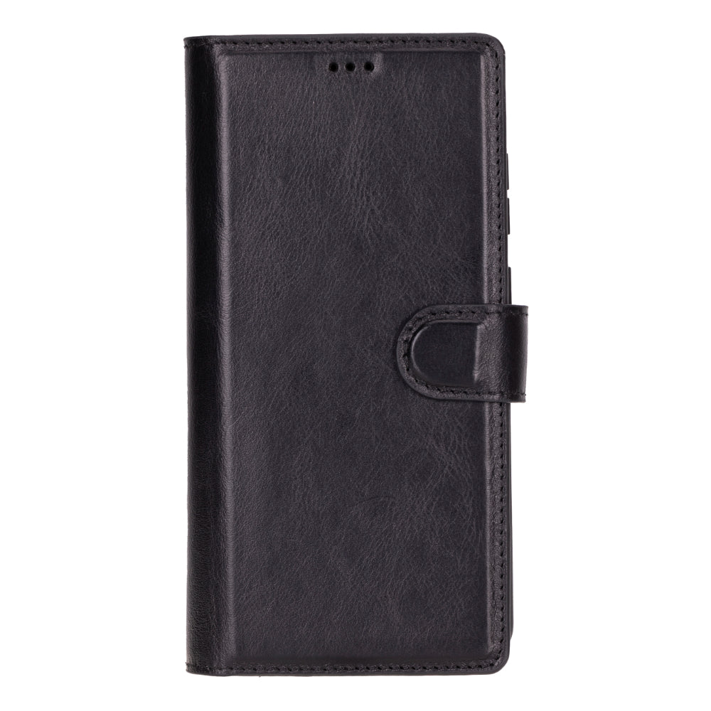 Étui portefeuille en cuir détachable Magic pour Samsung Galaxy S25 Ultra