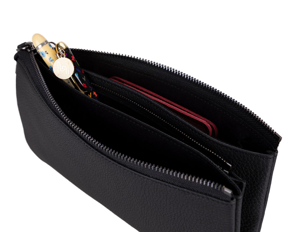 Pochette en cuir Majeste