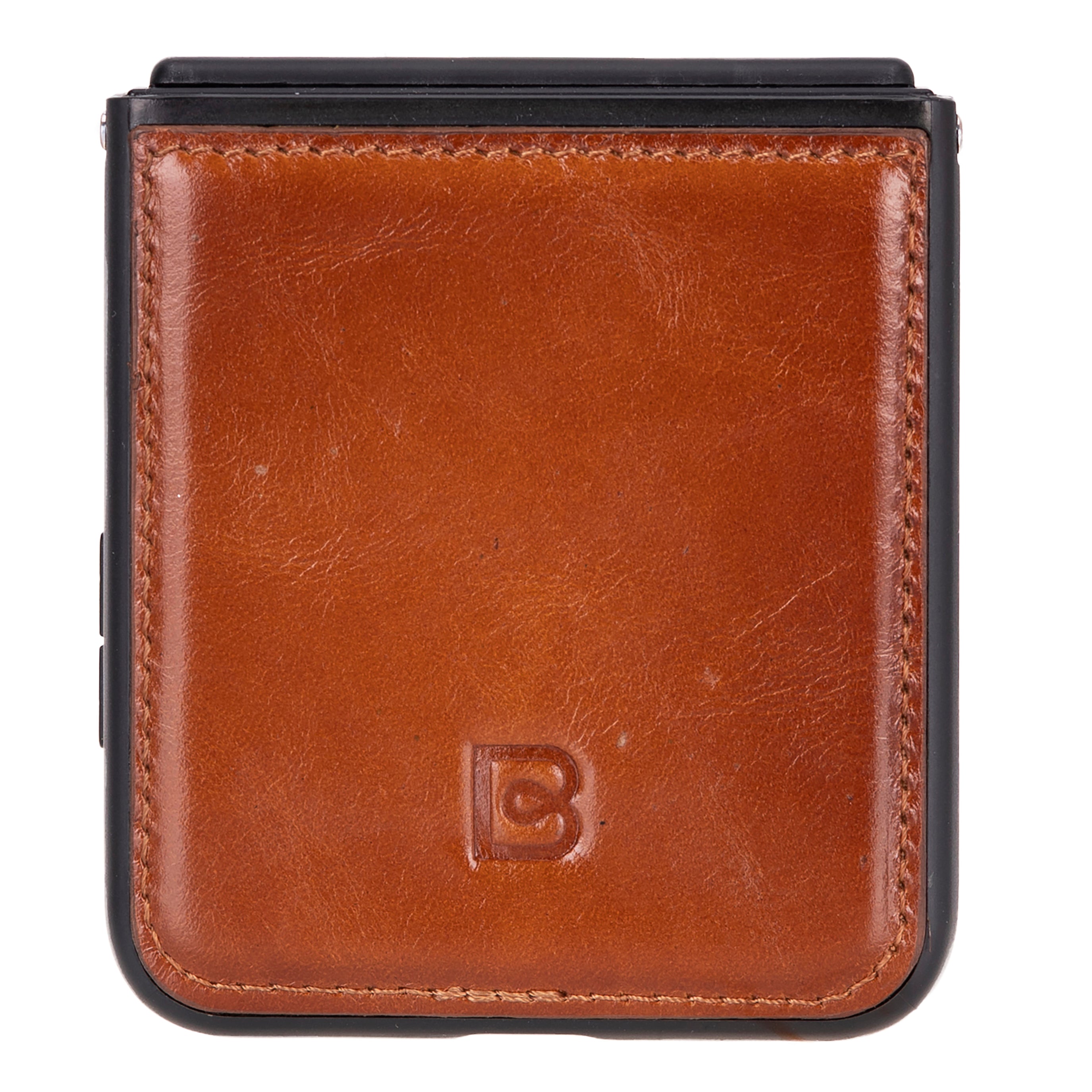 Samsung Galaxy Z Flip 6 Genuine Leather Back Cover Case