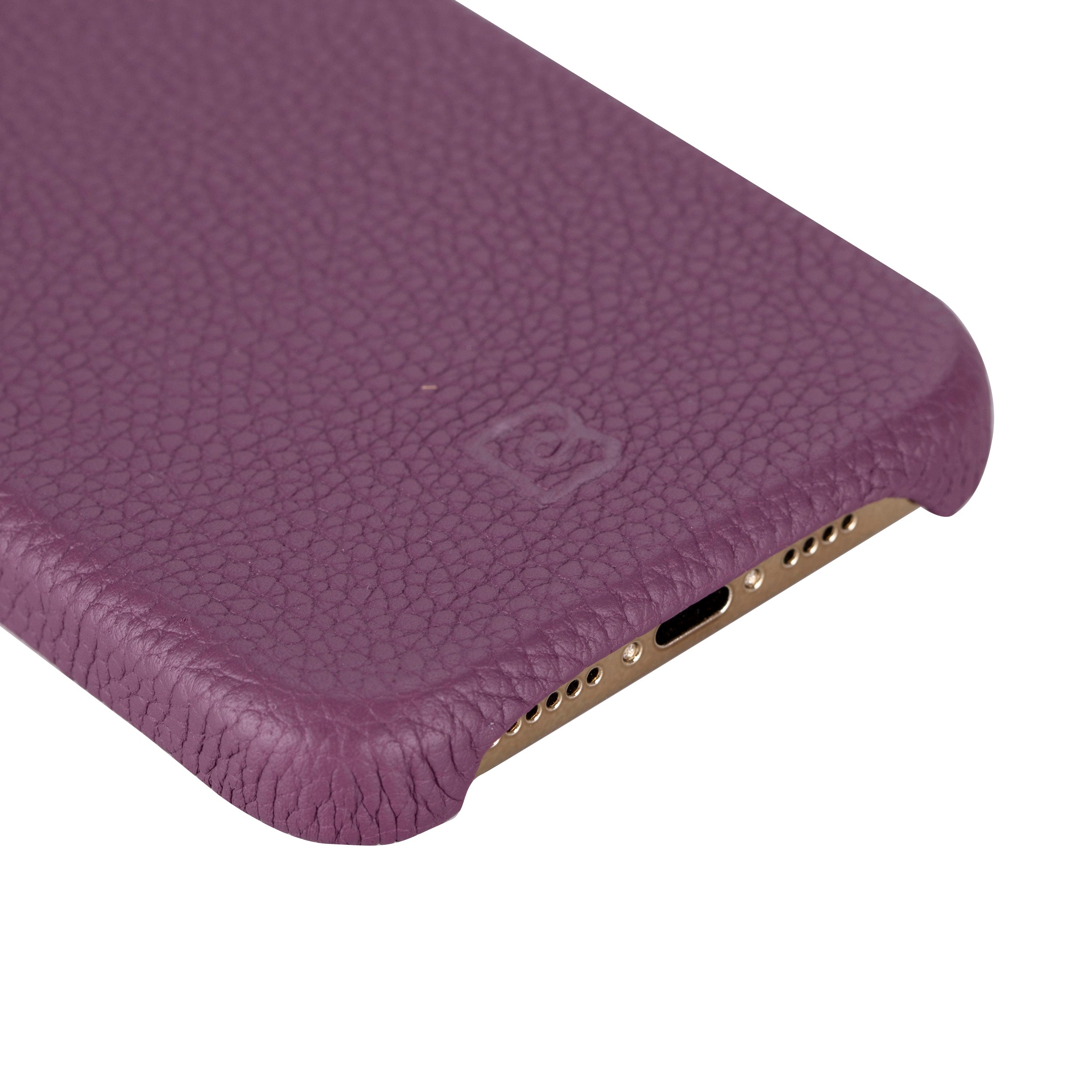 Tours iPhone 15 Pro Max (6.7") F360 Full Leather Snap On Back Cover