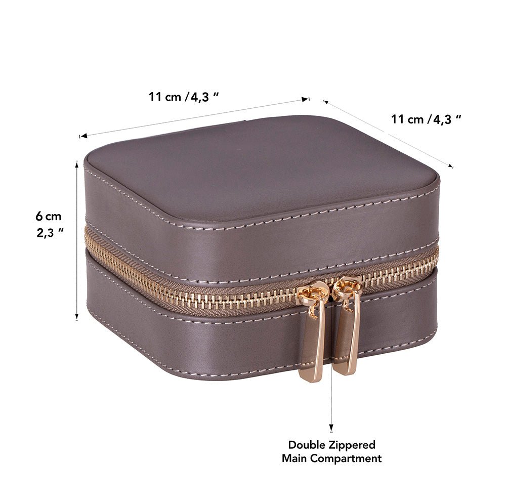 Mystery Box, Luxurious Advent Surprise, 12 surprise pieces of 925 Sterling Silver jewelry - Genuine Leather Jewelry Box - Bouletta