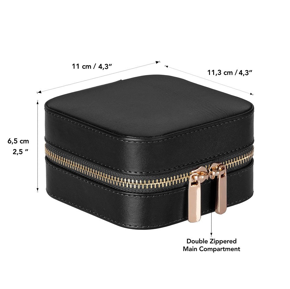 Mystery Box, Luxurious Advent Surprise, 12 surprise pieces of 925 Sterling Silver jewelry - Genuine Leather Jewelry Box - Bouletta