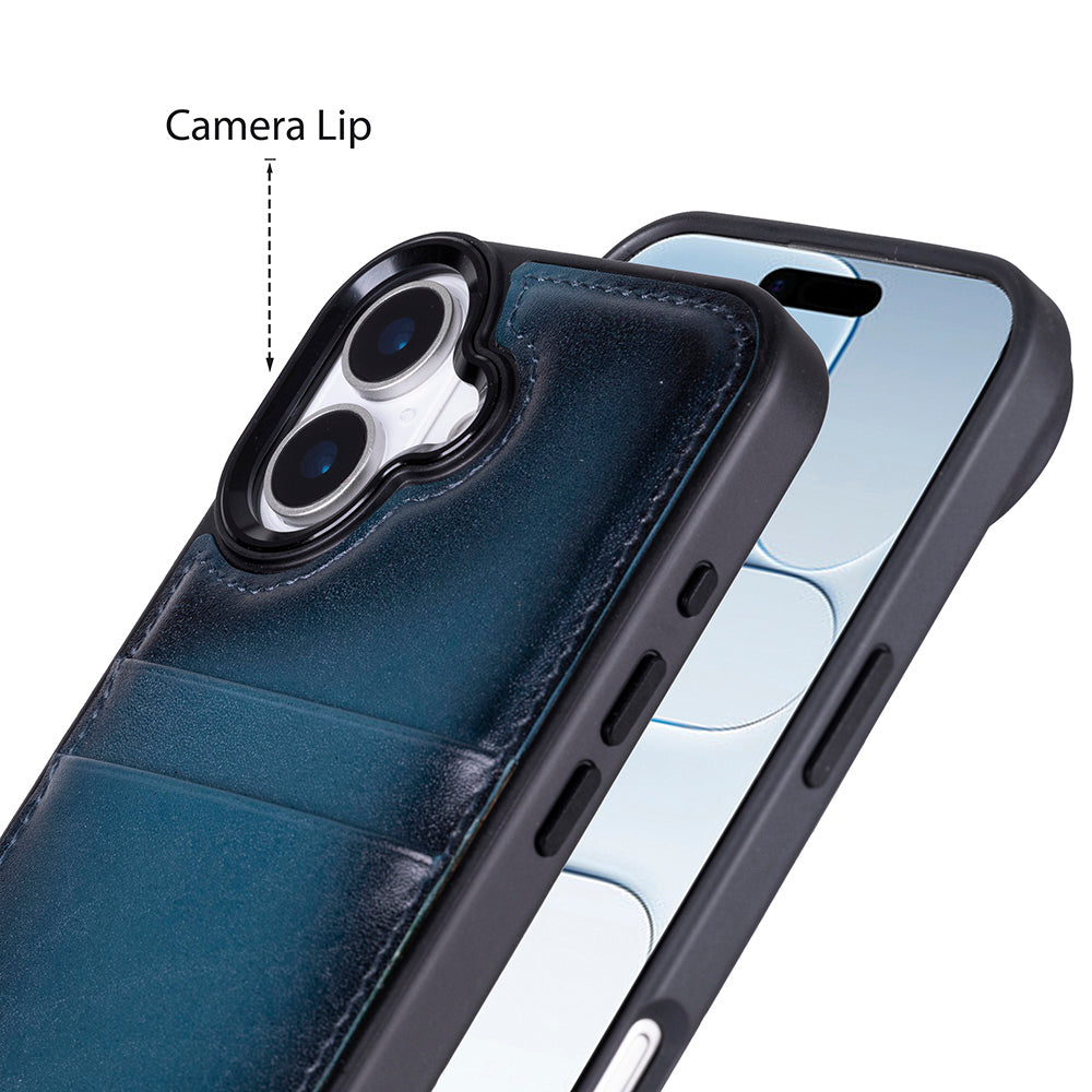 iPhone 17 (6.3") Leather Case with Card Holder
