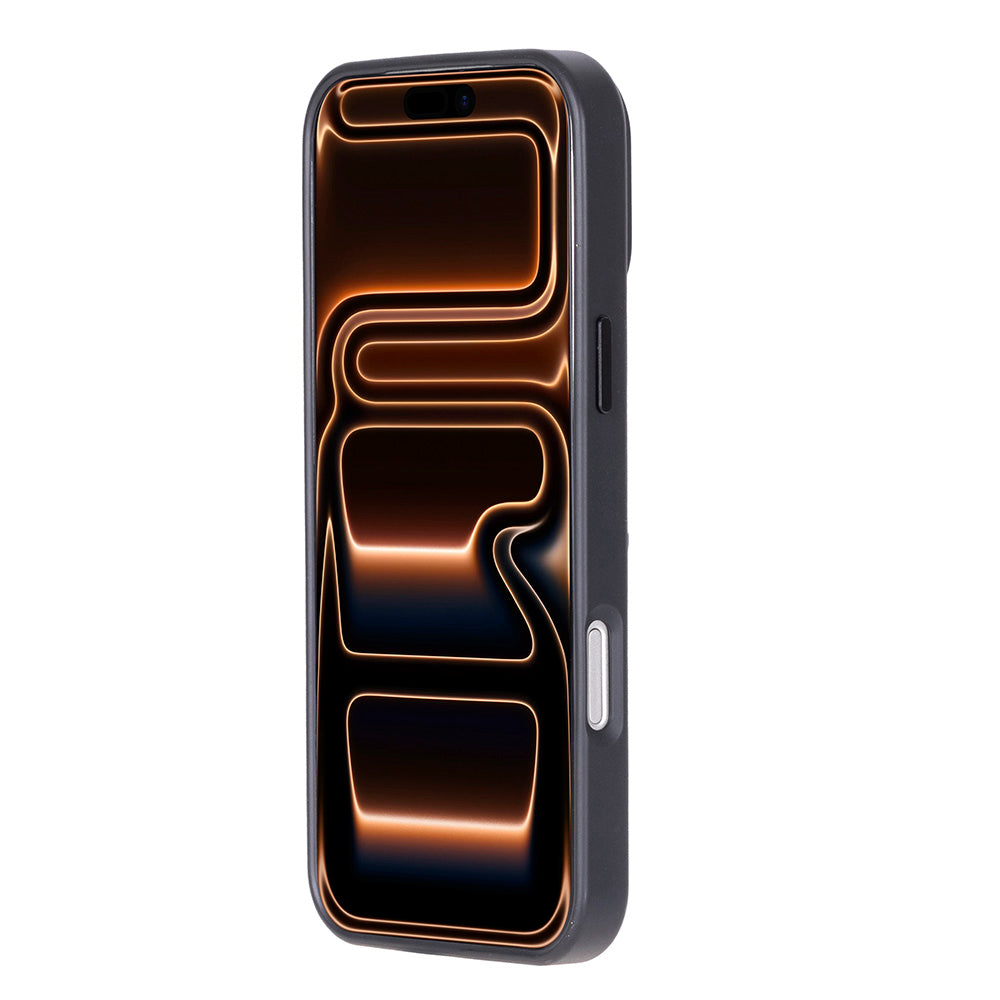 Étui en cuir avec porte-cartes pour iPhone 17 Pro Max (6.9")
