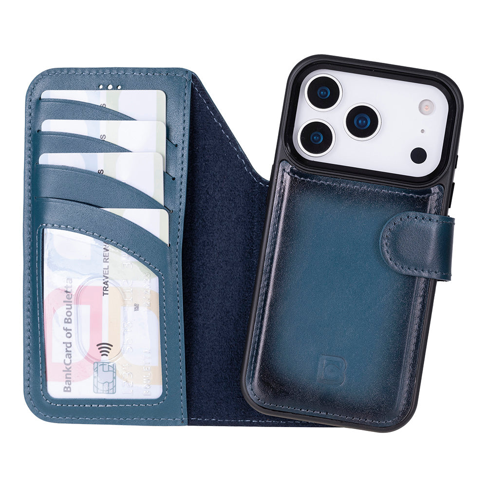 Cannes iPhone 17 Pro (6.3") Leather Wallet Case