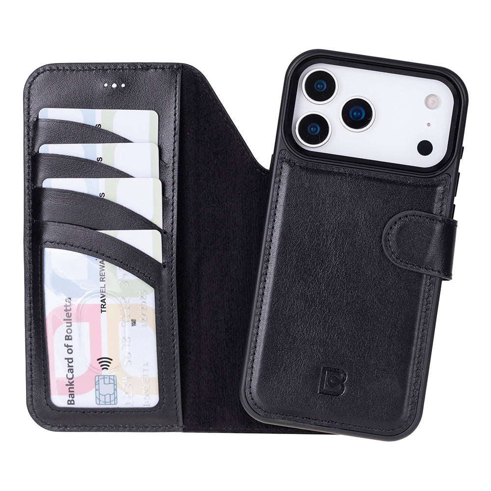 Monaco iPhone 17 Pro Max (6.9") Leather Wallet Case