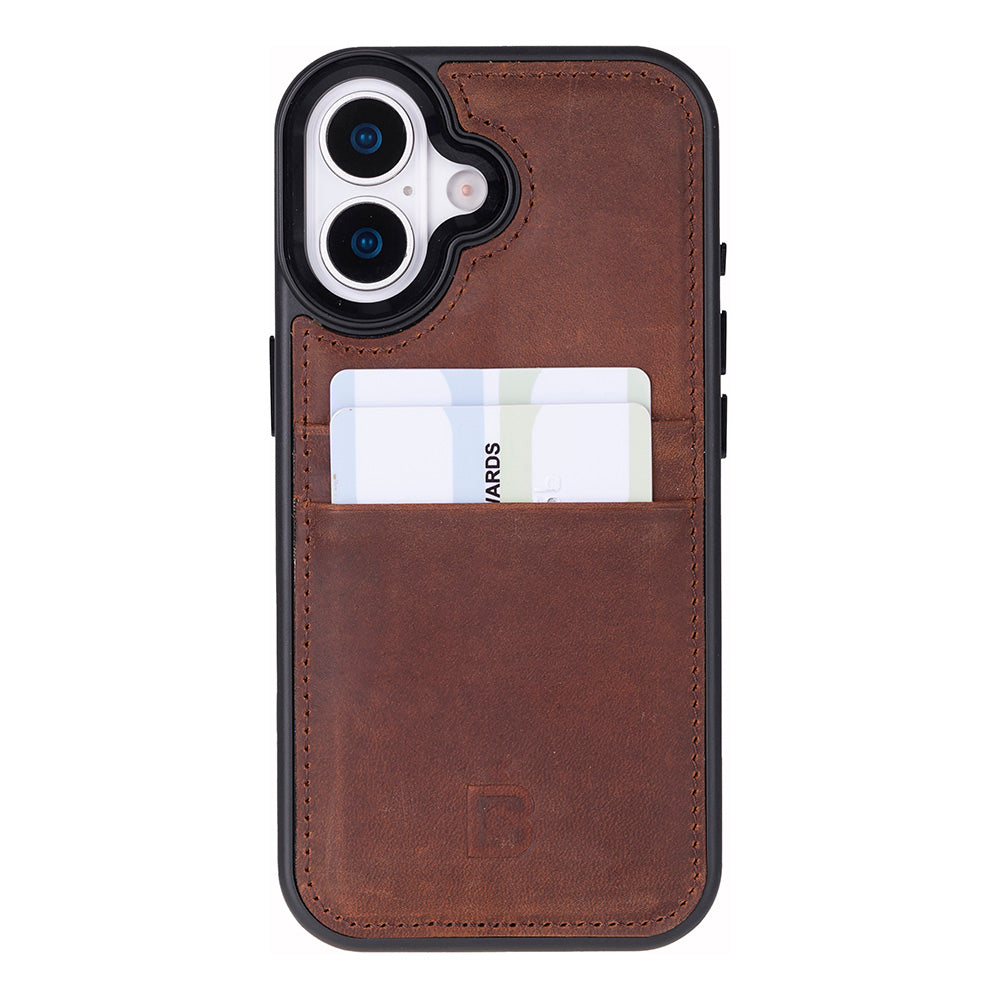 iPhone 17 (6.3") Leather Case with Card Holder