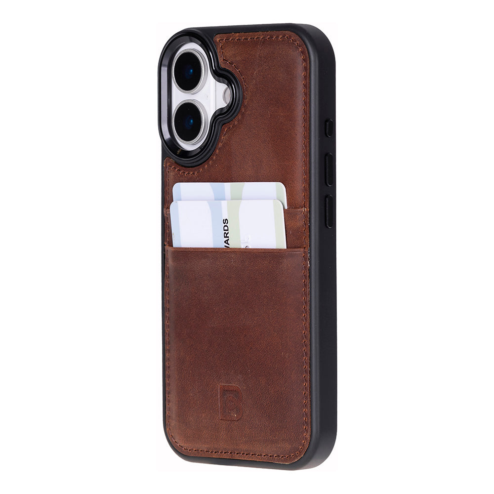 iPhone 17 (6.3") Leather Case with Card Holder