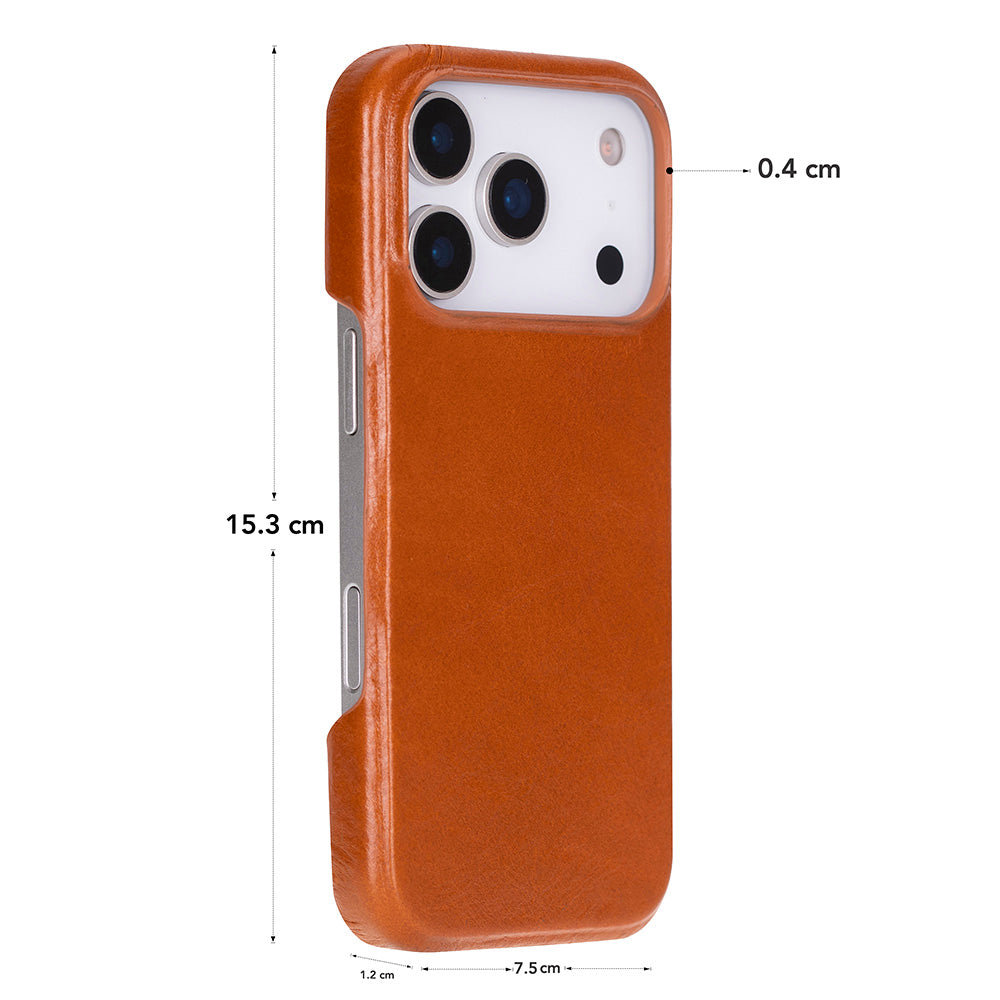 iPhone 17 Pro (6.3") Ultimate Jacket Genuine Leather  Case