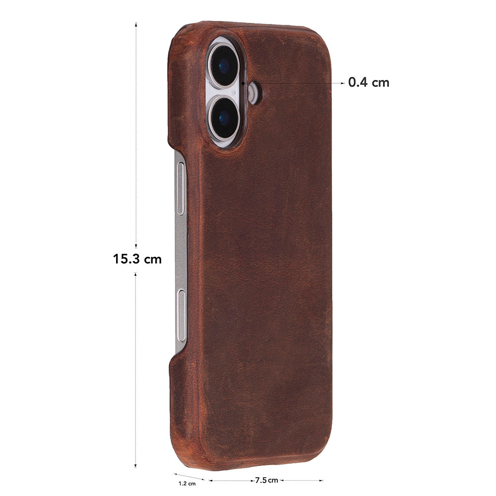 iPhone 17 (6.3") Ultimate Jacket Genuine Leather Case