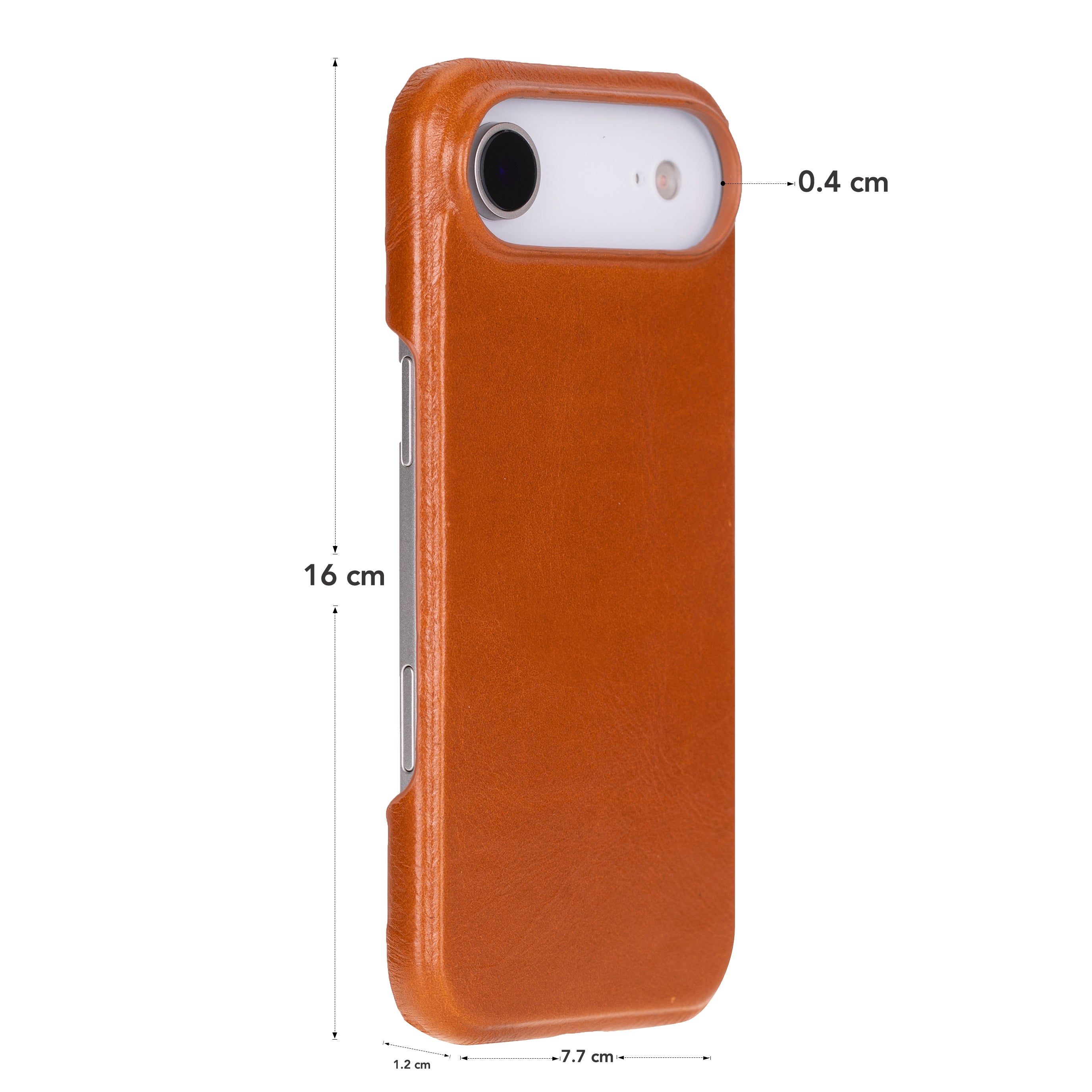 Ultimate Jacket iPhone 17 Air (6,6") Echtlederhülle