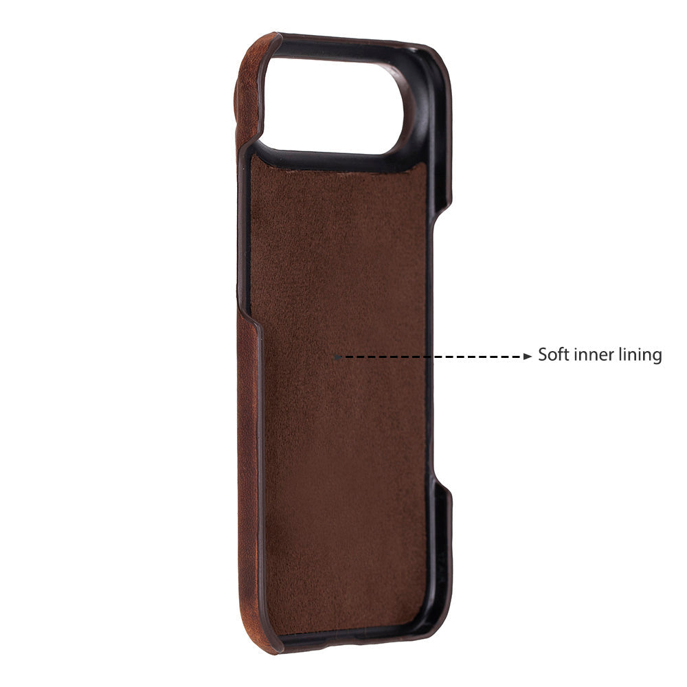 iPhone 17 Air (6.6") Ultimate Jacket Genuine Leather Case