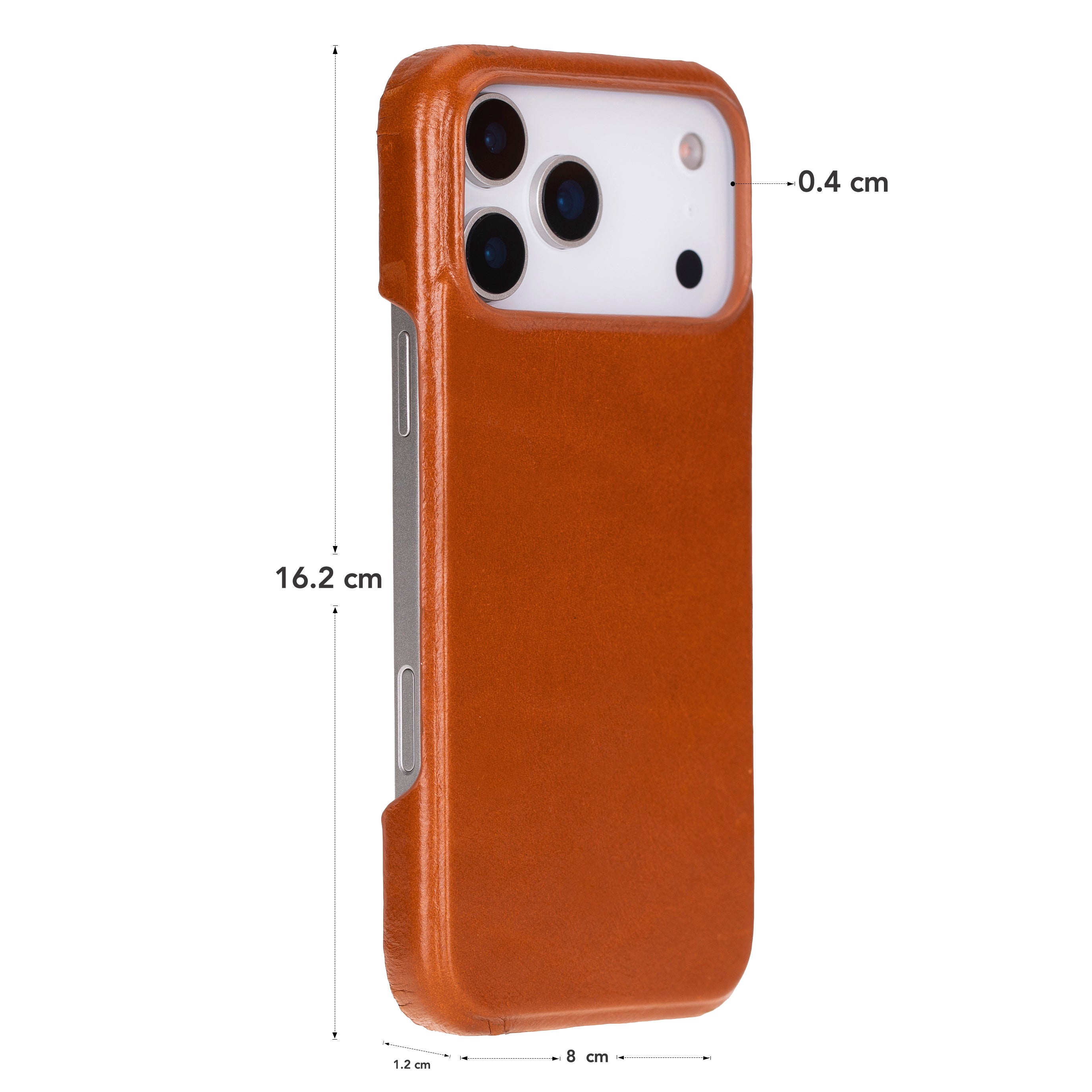 Ultimate Jacket iPhone 17 Pro (6,3") Echtlederhülle