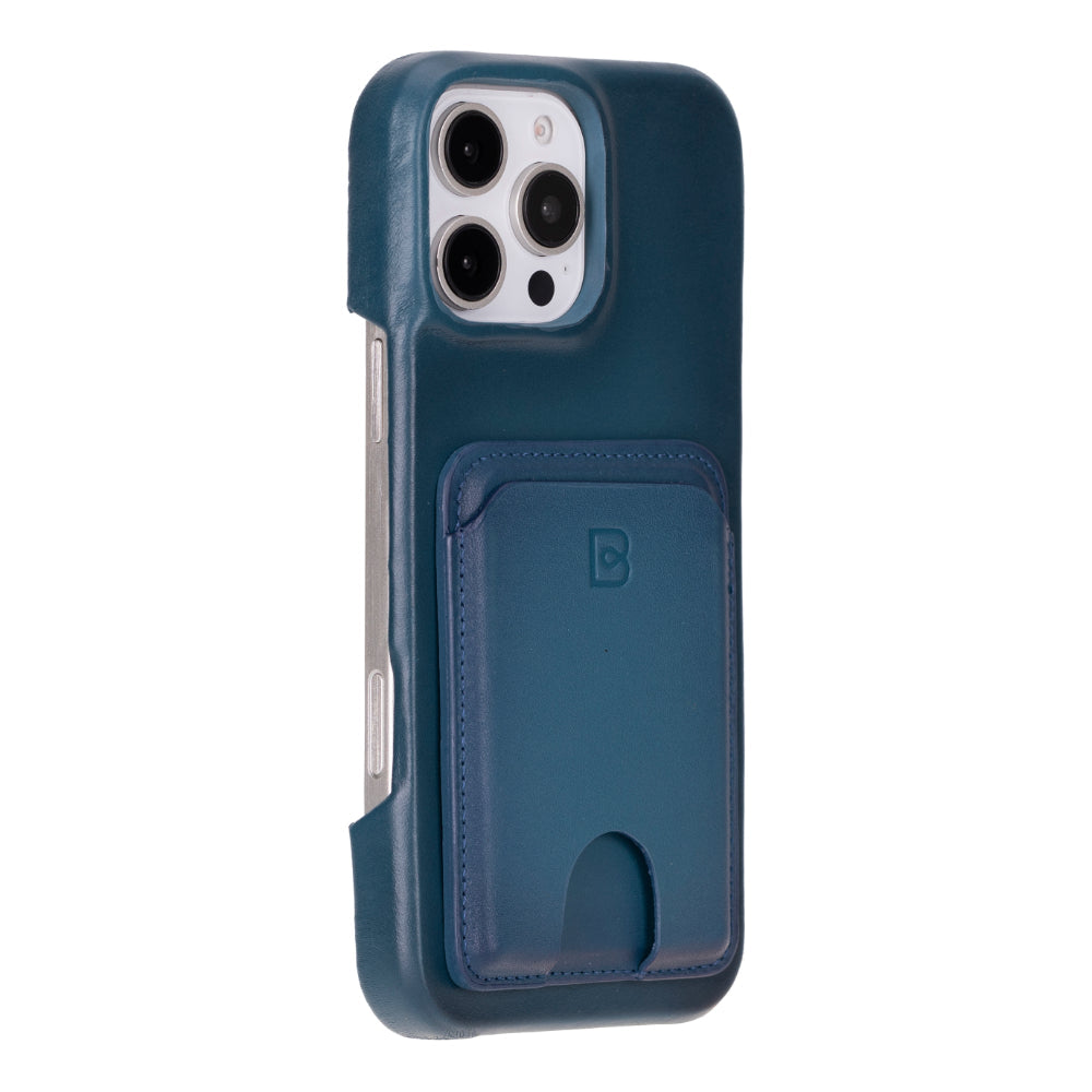 Porte-cartes magnétique Bouletta MagFit en cuir véritable