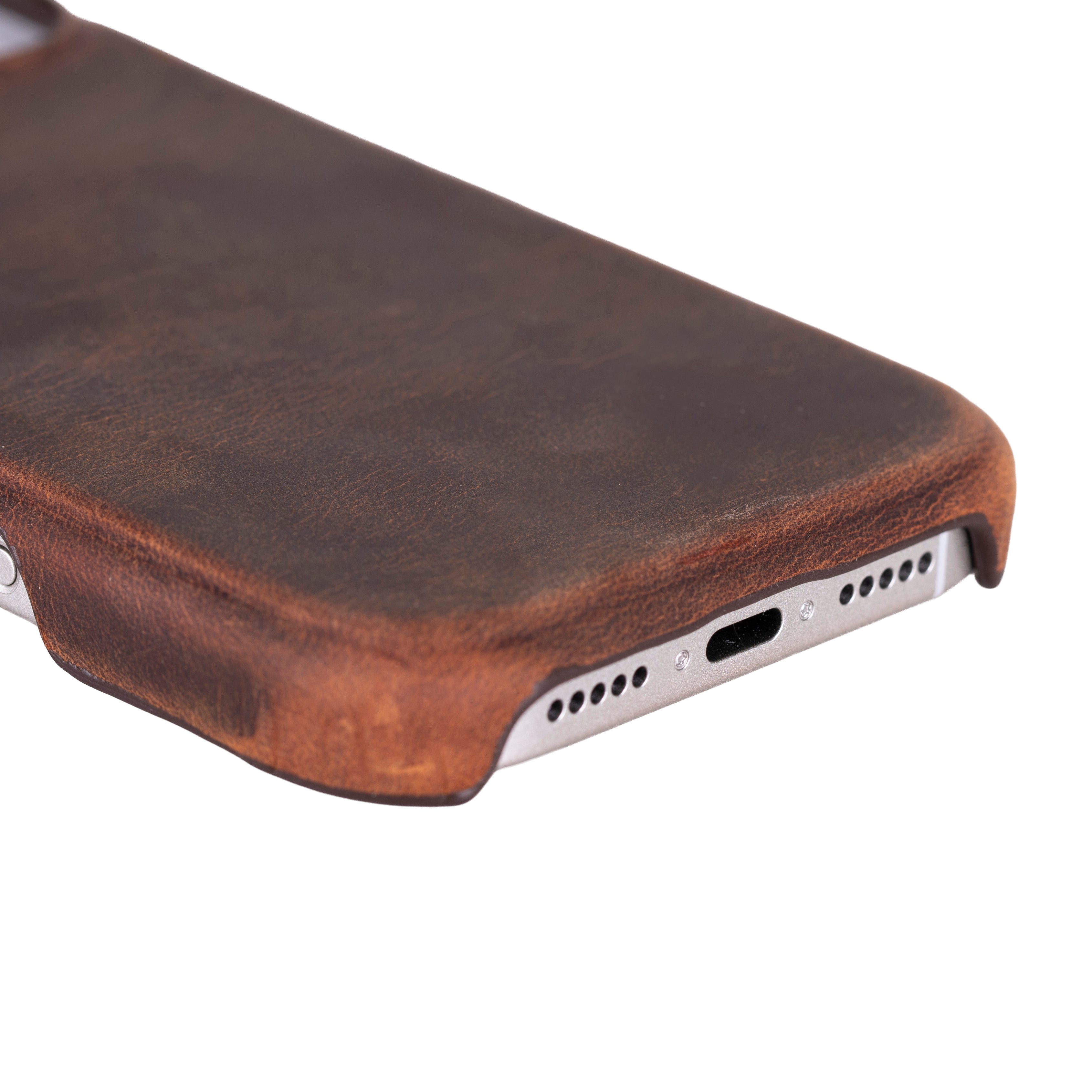 Ultimate Jacket iPhone 17 (6,3") Echtlederhülle