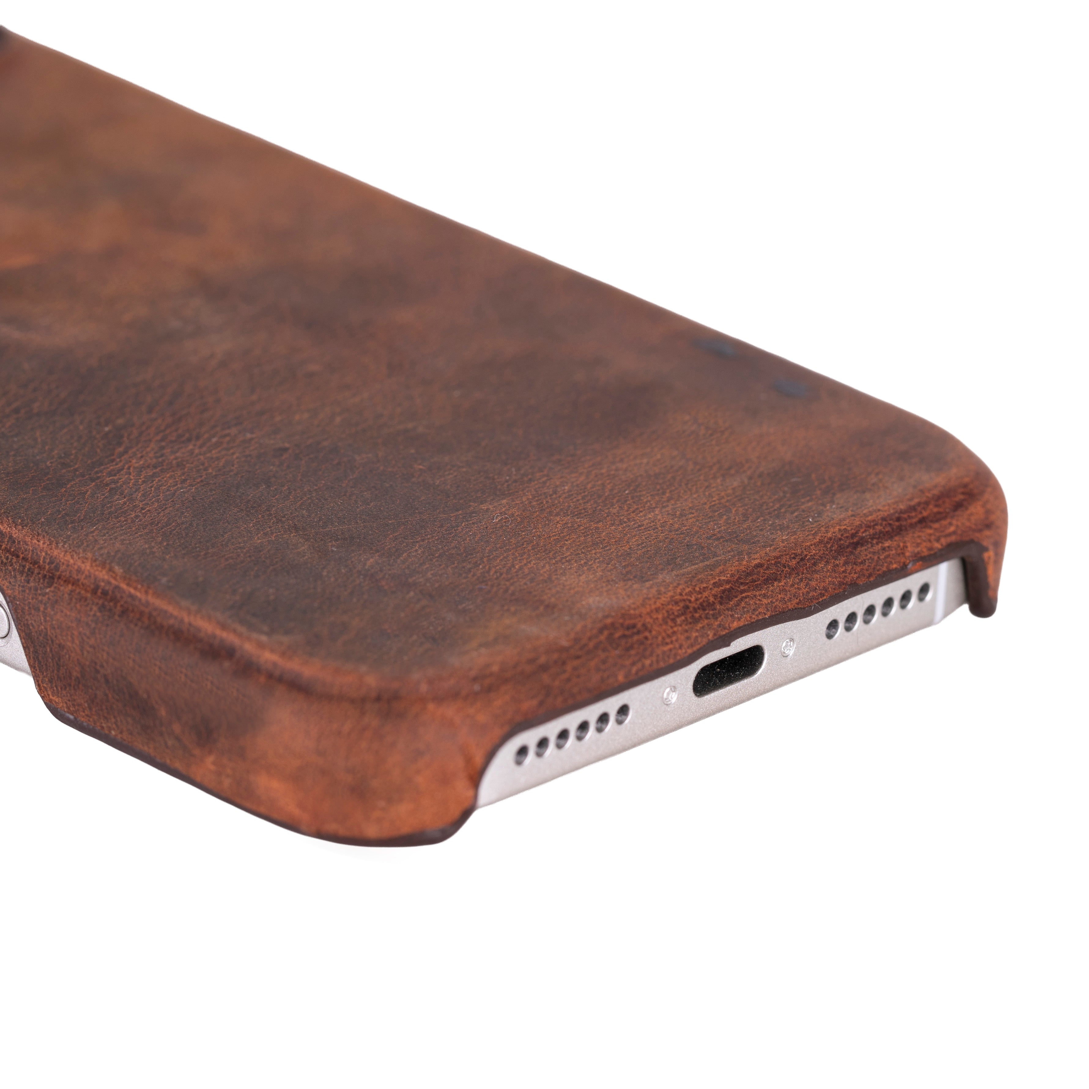 Ultimate Jacket iPhone 17 Pro (6,3") Echtlederhülle