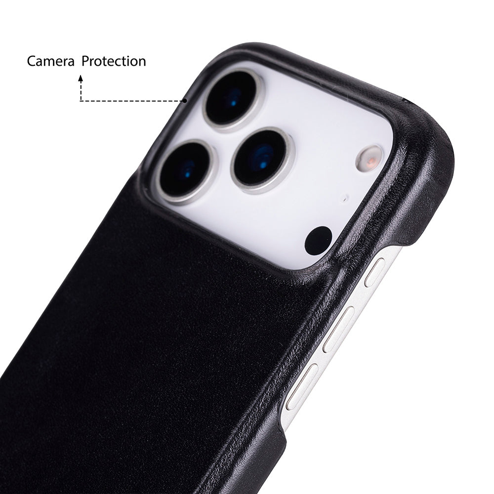 iPhone 17 Pro (6.3") Ultimate Jacket Genuine Leather  Case