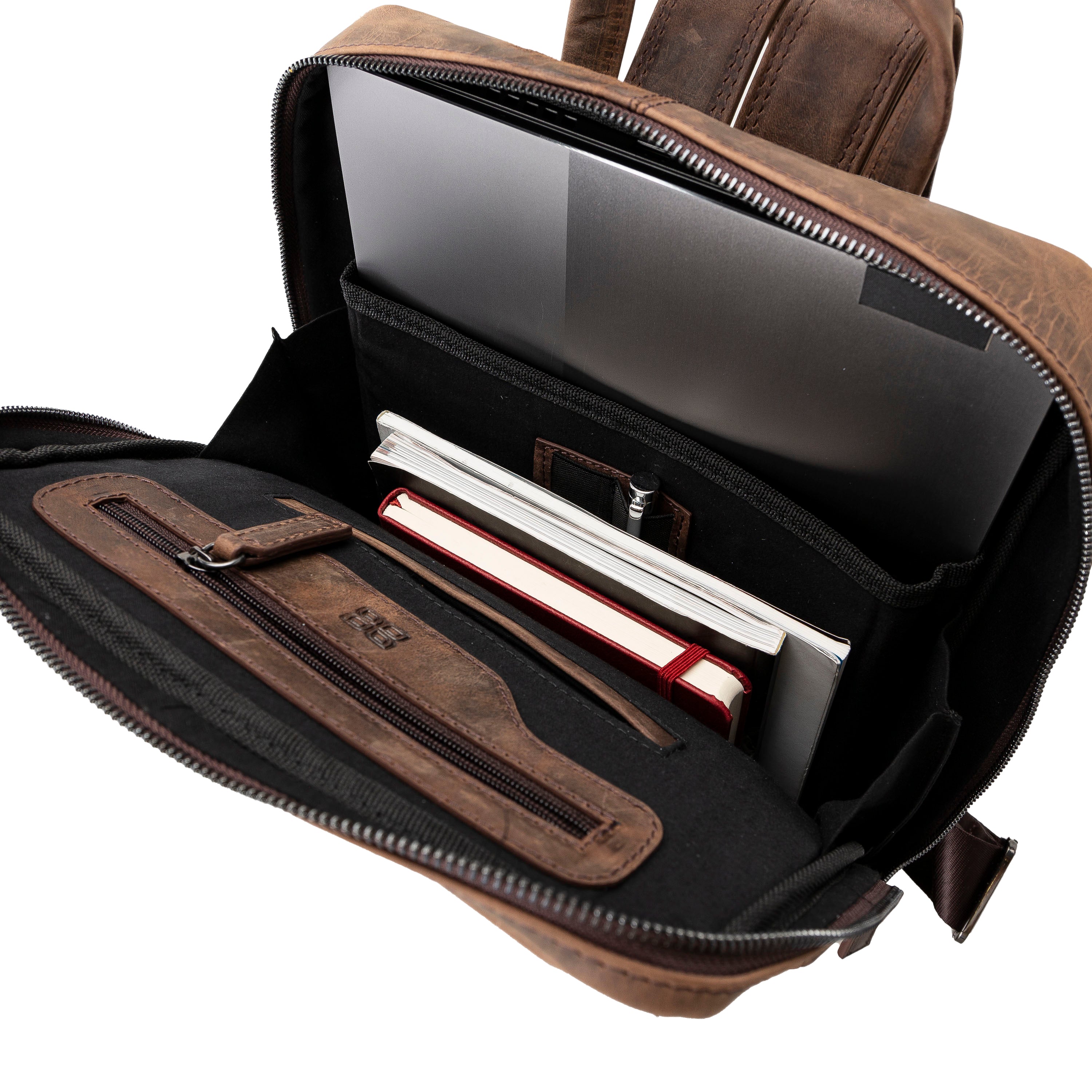 Marlow  Genuine Leather Backpack